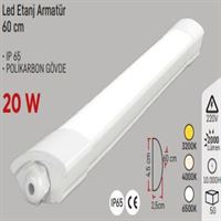 20W YATAY BANT ARMATÜR 60 CM 6500K IP65 1